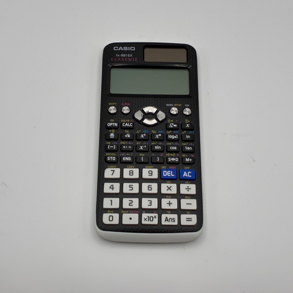 Casio Scientific Calculator Unisex OS Black fx-991EX ClassWiz Solar Power